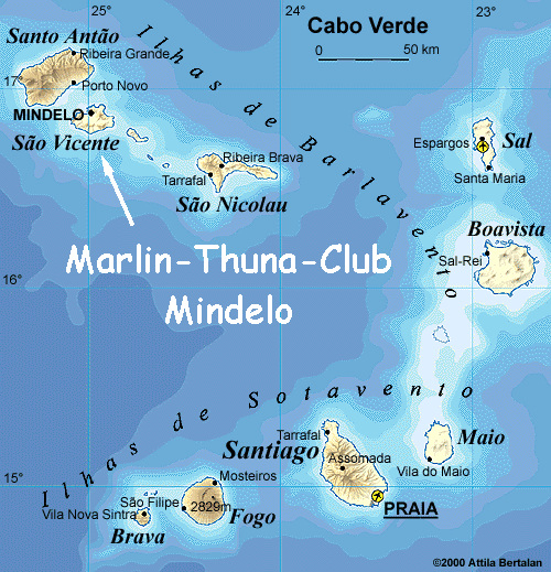 Gesamtkarte Cabo Verde