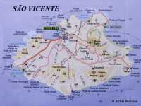 Karte São Vincente